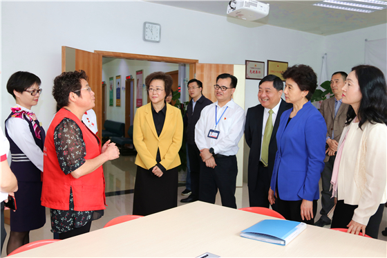 中国红十字会党组书记,常务副会长梁惠玲一行调研深圳"三献"工作